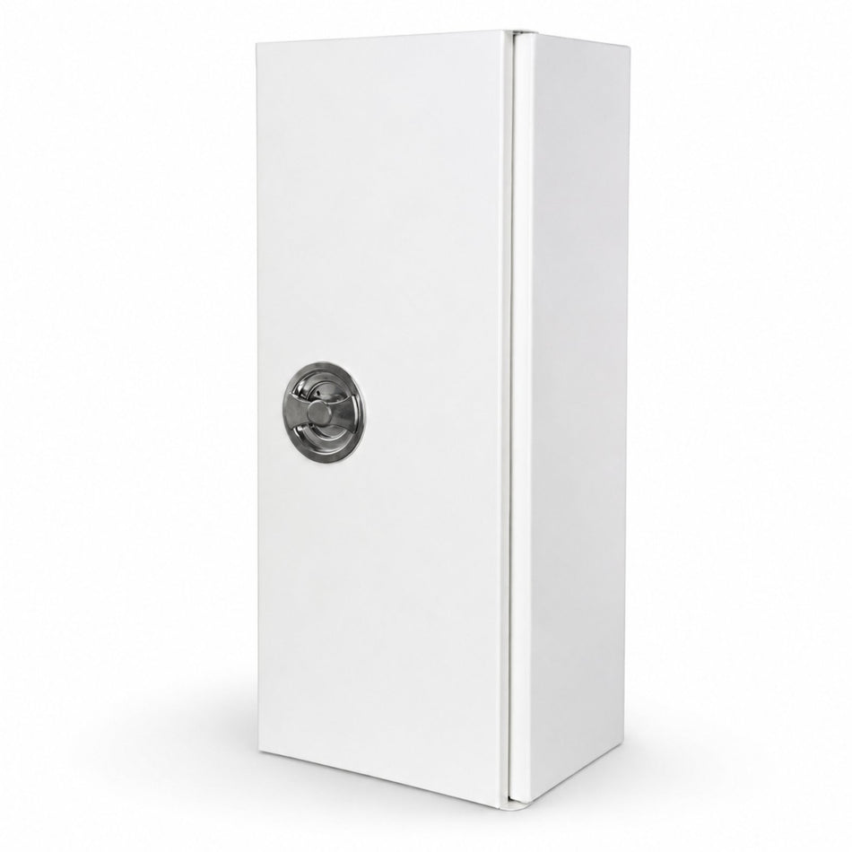 Spintelė gesintuvui 600x250x200, Supron3, (Balta, Euro lock spyna)