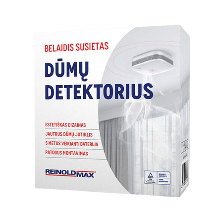 Sujungtas fotoelektrinis dūmų detektorius ZR150SR