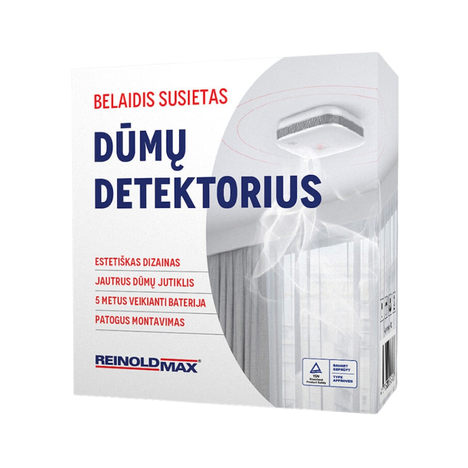 Sujungtas fotoelektrinis dūmų detektorius ZR150SR